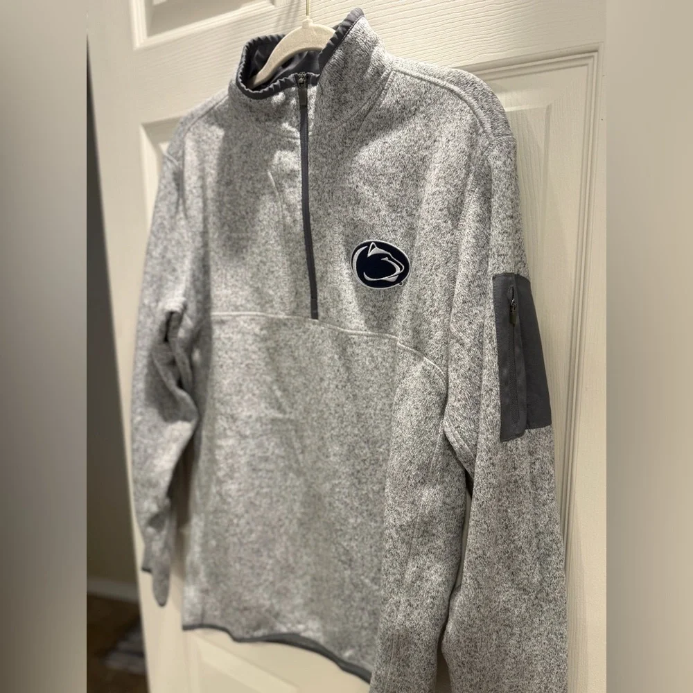 Penn State Nittany Lions League Collegiate Wear Raglan Quarter-Zip Jacket - Picture 4 of 10